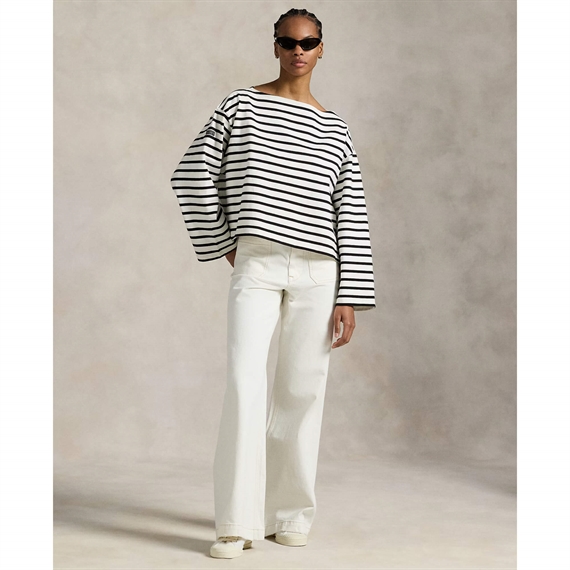 Polo Ralph Lauren Denim Wide-Leg Sailor Bukser, Luizia Wash